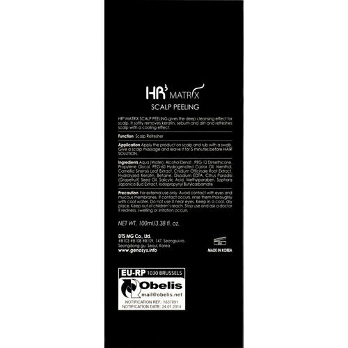 Genosys HR3 Matrix Clinical Scalp Peeling (CSP), Пилинг для кожи головы, 100ml — изображение 3