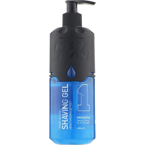 Nishman Shaving Gel No.1 Fresh Active, Гель для бритья, 400ml