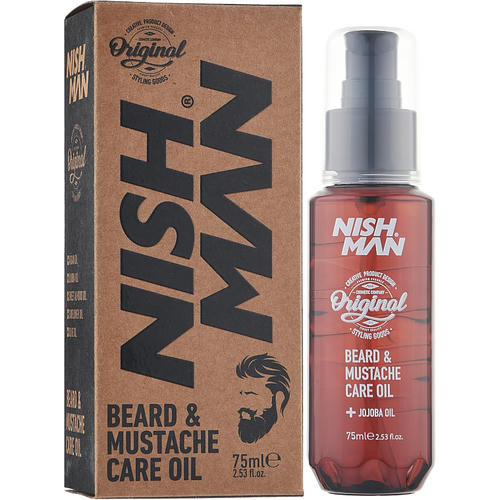 Nishman Beard & Moustache Oil, Масло для бороды, 75ml — изображение 2