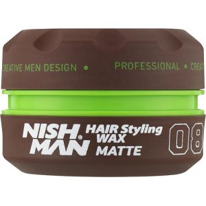 Nishman Hair Styling Wax 08 Matte, Воск для стилизации волос, 150ml