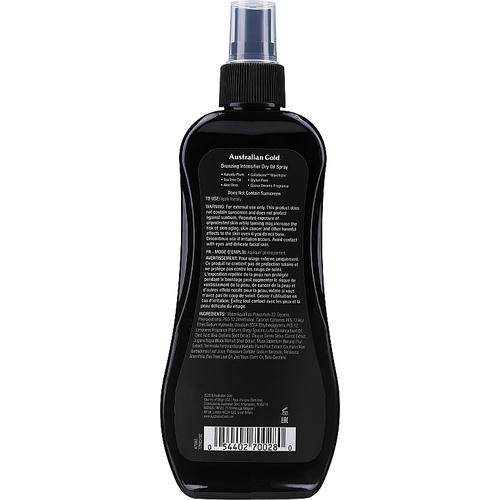 Australian Gold Bronzing Dry Oil Spray Intensifier, Спрей для усиления загара