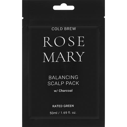 Rated Green Cold Brew Rosemary Balancing Scalp Pack, Восстанавливающая маска для кожи головы с соком розмарина