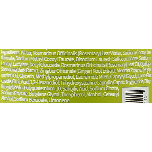 Rated Green Real Mary Exfoliating Scalp Shampoo, Глубоко очищающий и отшелушивающий шампунь с соком розмарина — изображение 2