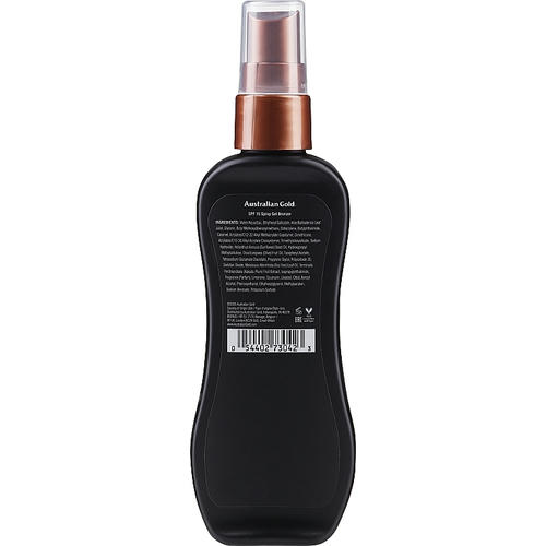 Australian Gold Spray Gel Sunscreen with Instant Bronzer SPF 15 PA +++, Спрей-гель для загара с бронзатором — изображение 2