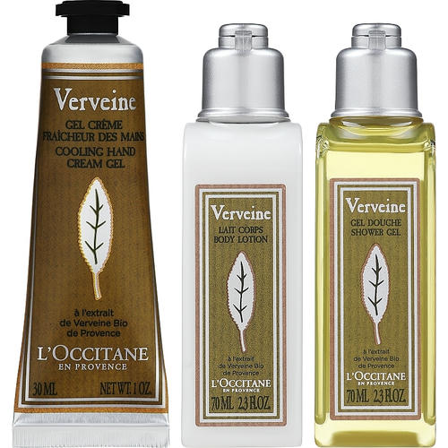 Набор - L'Occitane Verbena (sh/gel/70ml + b/milk/70ml + h/cr/30ml) — изображение 2