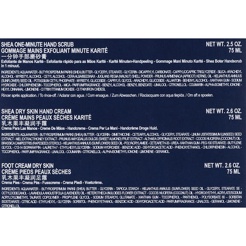 Набор - L'Occitane Travel Exclusive Dreamy Hands And Feet (h/cr/75ml + h/scr/75ml + f/cr/75ml) — изображение 3