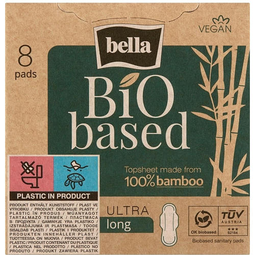 Bella Bio Based Ultra Long, Прокладки гигиенические, 8 шт.