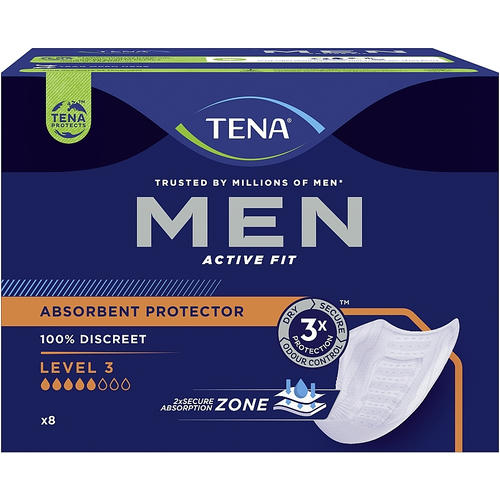 Tena Men Level 3, Урологические прокладки для мужчин, 8 шт. — изображение 2