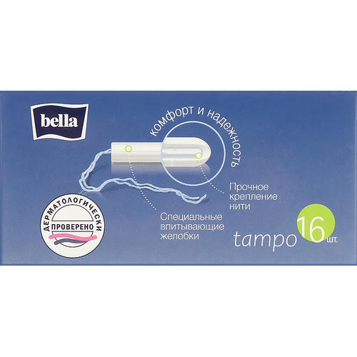 Bella Bella Premium Comfort Super Tampo, Тампоны, 16 шт. — изображение 2