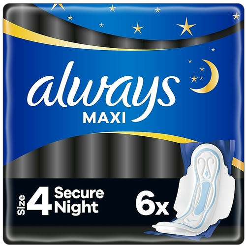 Always Classic Night Maxi, Гигиенические прокладки, 6 шт.