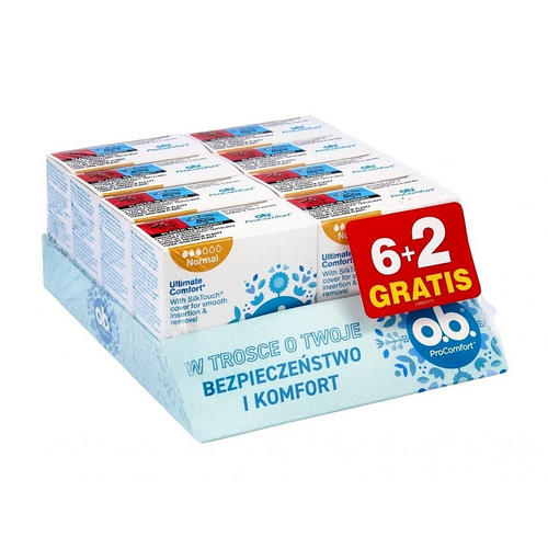 o.b. Pro Comfort, Тампоны Normal, 8х8 шт