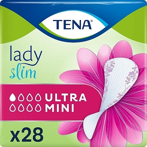 TENA, Урологические прокладки TENA Lady Ultra Mini, 28 шт.