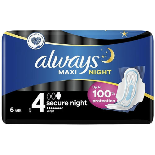 Always Classic Night Maxi, Гигиенические прокладки, 6 шт. — изображение 2