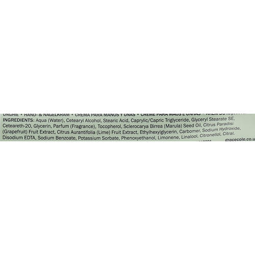 Крем для рук с ароматом грейпфрута, лайма и мяты, Grace Cole Boutique Softening Hand & Nail Cream Grapefruit Lime & Mint (мини) — изображение 2