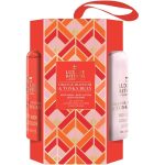 Набор, Grace Cole The Luxury Bathing Orange Blossom And Tonka Bean (b/wash/100ml + b/lot/100ml + sponge/1pc)