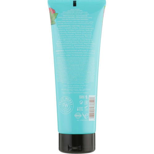 Скраб для тела "Малина и манго", Grace Cole Fruit Works Body Scrub Raspberry & Mango — изображение 2