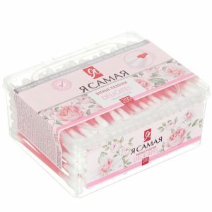 Ватные палочки 200 шт шкатулка Я самая Delicate