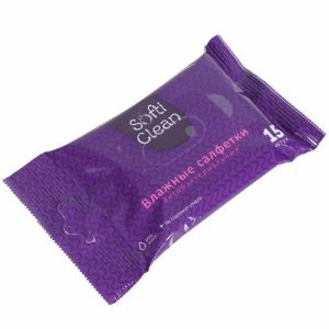 Салфетка влажные Softi Clean антибактериальная 15 шт