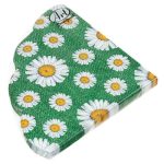 Салфетки Ф32см, 3 слоя, 12л Art Bouquet Rondo "Daisy на зеленом"