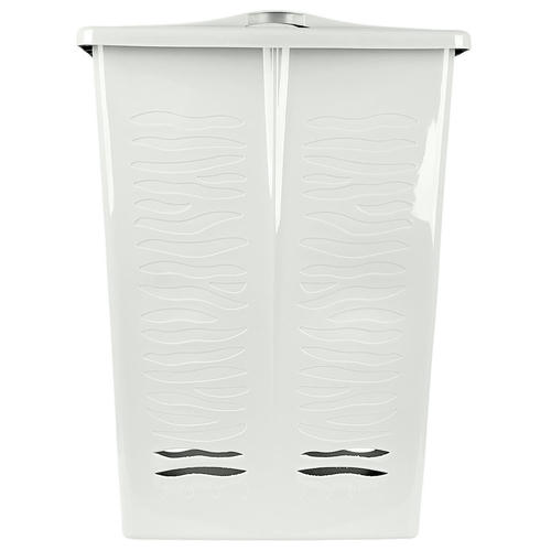 Корзина для белья Keeplex Regular с откидной крышкой 42л 39,8х29,9х53,7см белое облако — изображение 2