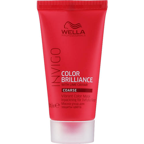 Маска-уход для защиты цвета жестких окрашенных волос, Wella Professionals Invigo Color Brilliance