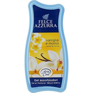 Освежитель, Felce Azzurra Gel Air Freshener Vanilla & Monoi, 140g