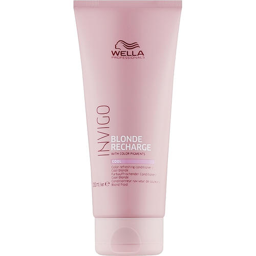 Оттеночный бальзам-уход для холодных светлых оттенков, Wella Professionals Invigo Blonde Recharge Conditioner For Cool Blonde