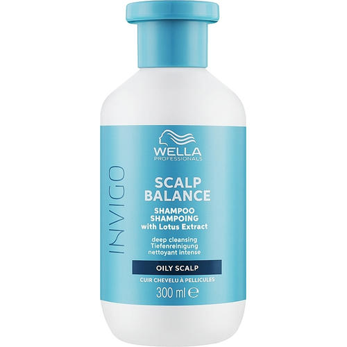 Шампунь против перхоти для жирных волос, Wella Professionals Invigo Scalp Balance Deep Cleansing Shampoo