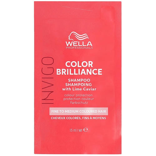 Шампунь для окрашенных волос, Wella Professionals Invigo Color Brilliance Color Shampoo (саше)
