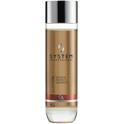 Кератиновый шампунь для волос, System Professional Luxe Oil Lipidcode Keratin Protect Shampoo L1