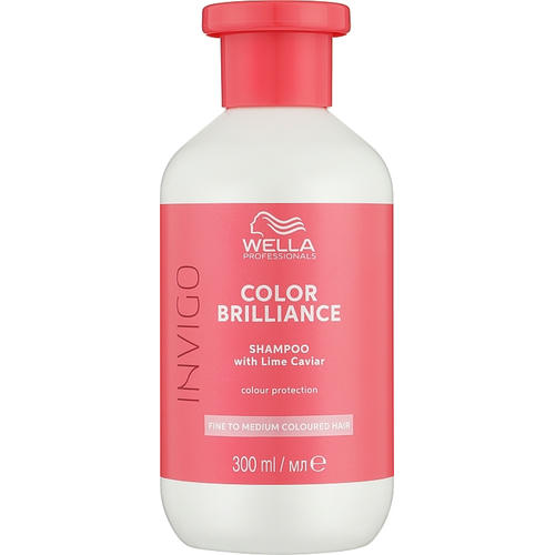 Шампунь для окрашенных нормальных и тонких волос, Wella Professionals Invigo Color Brilliance Color Protection Shampoo — изображение 2