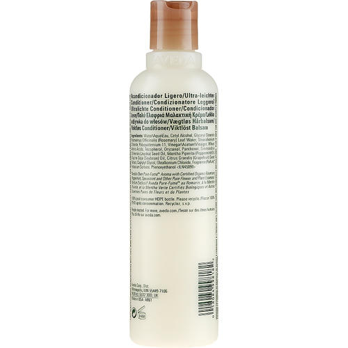 Невесомый кондиционер для волос с экстрактом розмарина и мяты, Aveda Rosemary Mint Weightless Conditioner — изображение 2