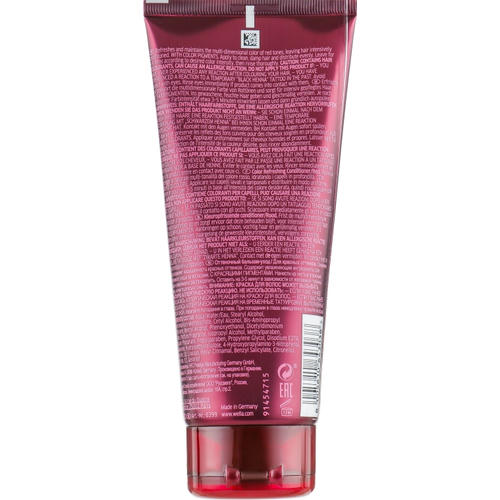 Кондиционер для холодных красных и медных оттенков, Wella Professionals Invigo Color Recharge Red Conditioner — изображение 2