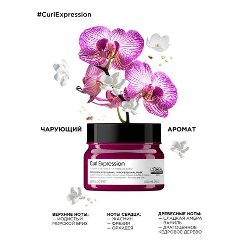 L'Oreal Professionnel, Маска увлажняющая / Curl Expression 250 мл — изображение 2