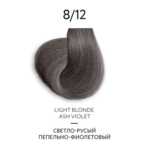 8/12 крем-краска перманентная для волос / OLLIN COLOR Platinum Collection 100 мл — изображение 2