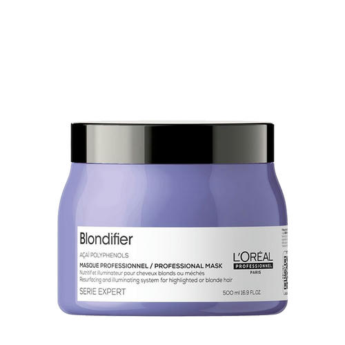 L’OREAL PROFESSIONNEL, Маска для сияния осветленных и мелированных волос / BLONDIFIER 500 мл