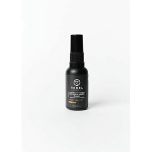 REBEL BARBER Invisible beard elixir Smoky Leather - Премиальный эликсир для бороды 30 мл