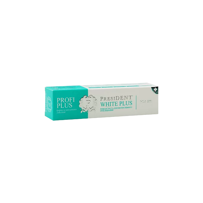 Зубная паста PRESIDENT PROFI PLUS White Plus