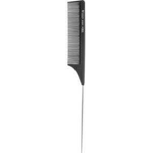 Hairway, Расческа карбоновая с хвостиком металлическим, гипоаллергенная