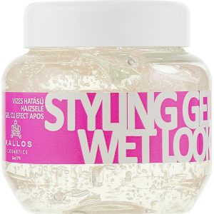 Kallos Cosmetics Wet Look Styling Gel, Гель для волос с эффектом мокрых волос