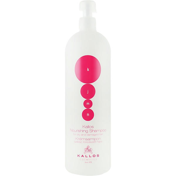 Kallos Cosmetics Nourishing Shampoo For Dry And Damaged Hair, Питательный шампунь для сухих и поврежденных волос