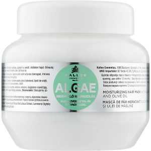 Kallos Cosmetics Algae Mask, Маска для волос с экстрактом водоростей и оливкового масла