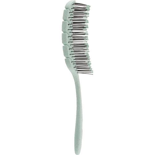 Hairway Eco Corn, Щетка для волос массажная, 10-рядная, мятная — изображение 2