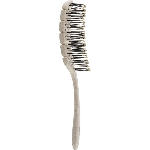 Hairway Eco Corn, Щетка для волос массажная, 10-рядная, кремовая — изображение 2