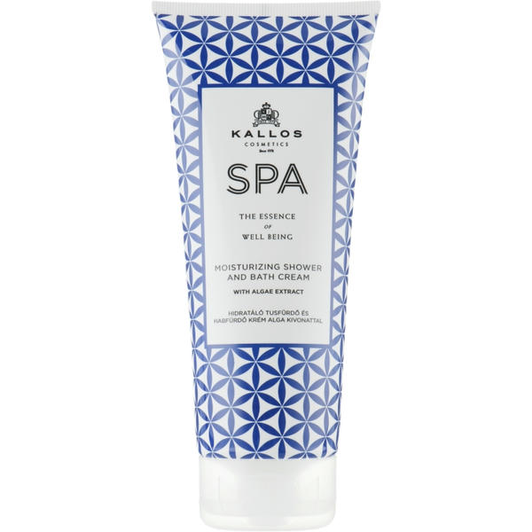 Kallos SPA Moisturizing Shower and Bath Cream With Algae Extract, Крем-гель для душа
