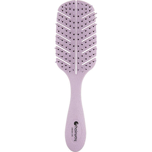 Hairway Eco Corn, Щетка для волос массажная, 10-рядная, сиреневая