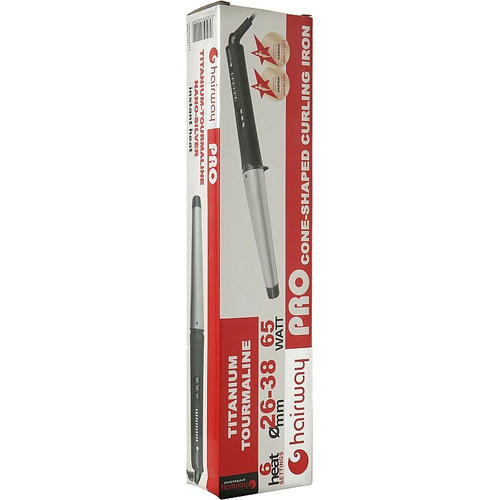 Hairway Titanium-Tourmaline d26-38mm, Плойка конусная с терморегуляцией, d26-38mm — изображение 2