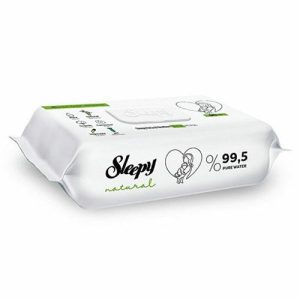 Влажные детские салфетки Sleepy Natural, 90 шт.