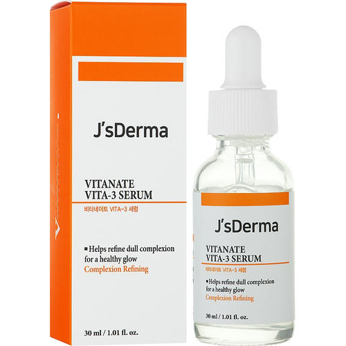 J'sDerma Vitanate Vita-3 Serum, Сыворотка осветляющая для лица — изображение 2
