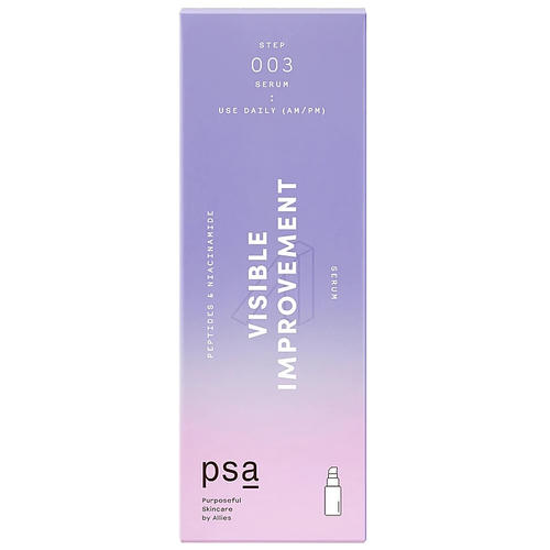 PSA Visible Improvement Peptides & Niacinamide Serum, Сыворотка с пептидами и ниацинамидом — изображение 2